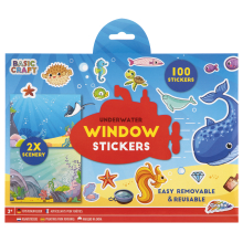                             Samolepky na okna 100 pcs                        