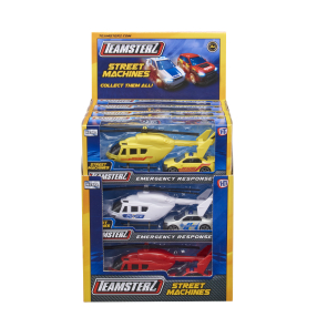 Teamsterz helikoptéra a autíčko