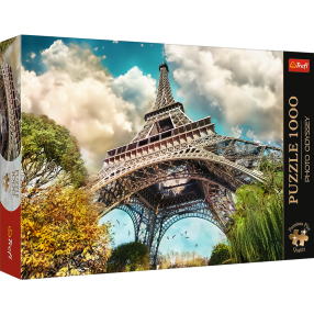 Puzzle Premium 1000 dílků - Photo Odyssey: Eiffelova věž v Paříži