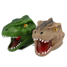 Mačkací hlava dinosaura s bublinou