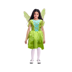 Kostým Zelená víla 130/140 cm