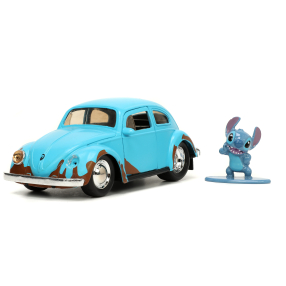 Lilo & Stitch auto 1959 VW Beetle 1:32 a figurka Stitch, DP6