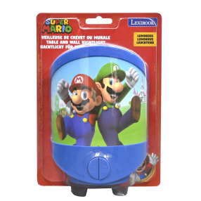 Lexibook stolní a nástěnná lampička Super Mario