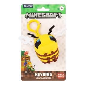 Minecraft klíčenka plyšová včela
