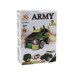 Army stavebnice s LED světlem