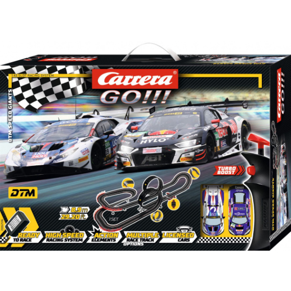 Autodráha Carrera GO 62596 DTM Speed Giants                    