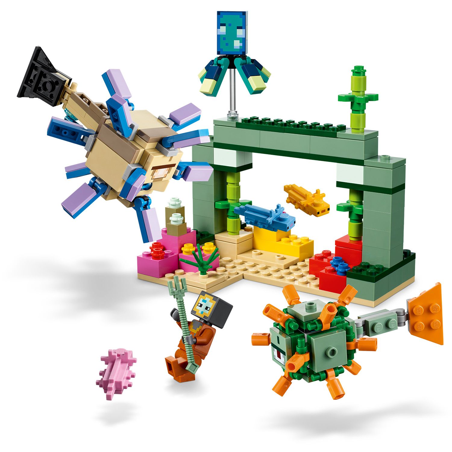 Autentické funkce z&nbsp;Minecraftu