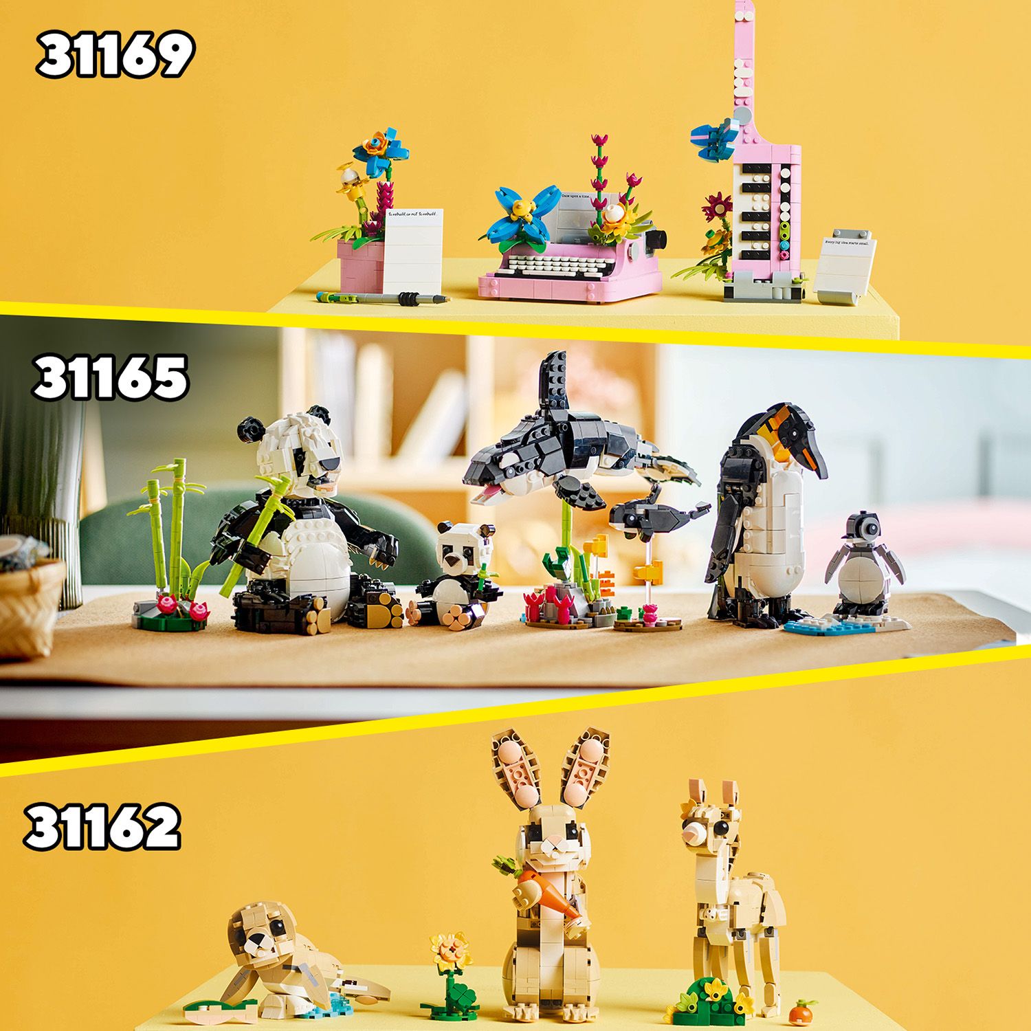 Objevte další stavebnice LEGO® Creator 3 v&nbsp;1